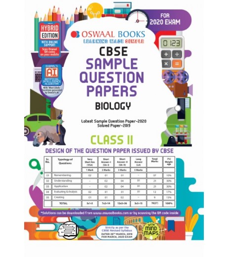 Oswaal CBSE Sample Question Papers Class 11 Biology | Latest Edition Oswaal CBSE Class 11 - SchoolChamp.net